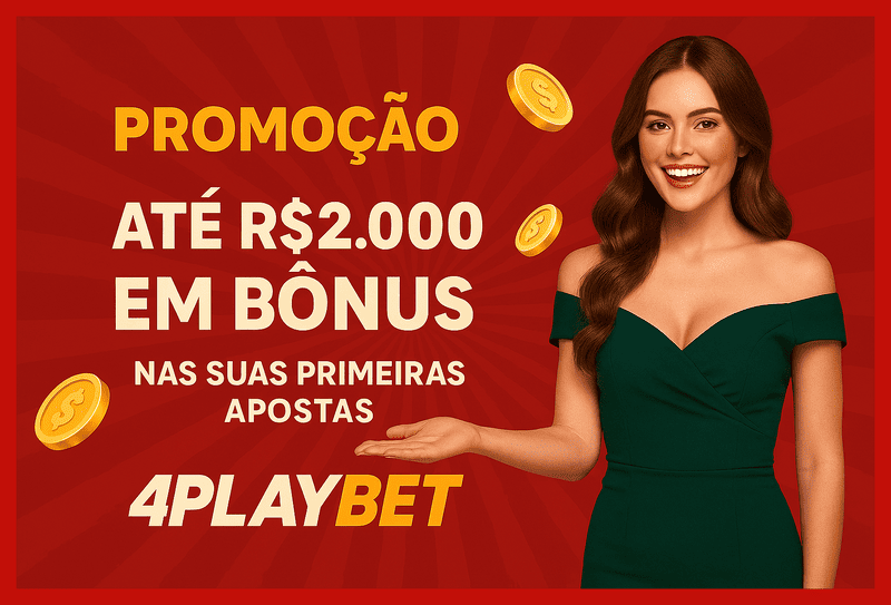 O bônus promocional 4PLAYBET é uma ótima maneira de começar sua aventura