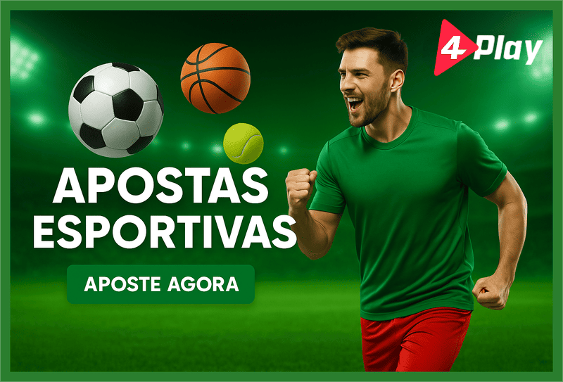 Aposte em apostas esportivas no cassino online 4PLAYBET